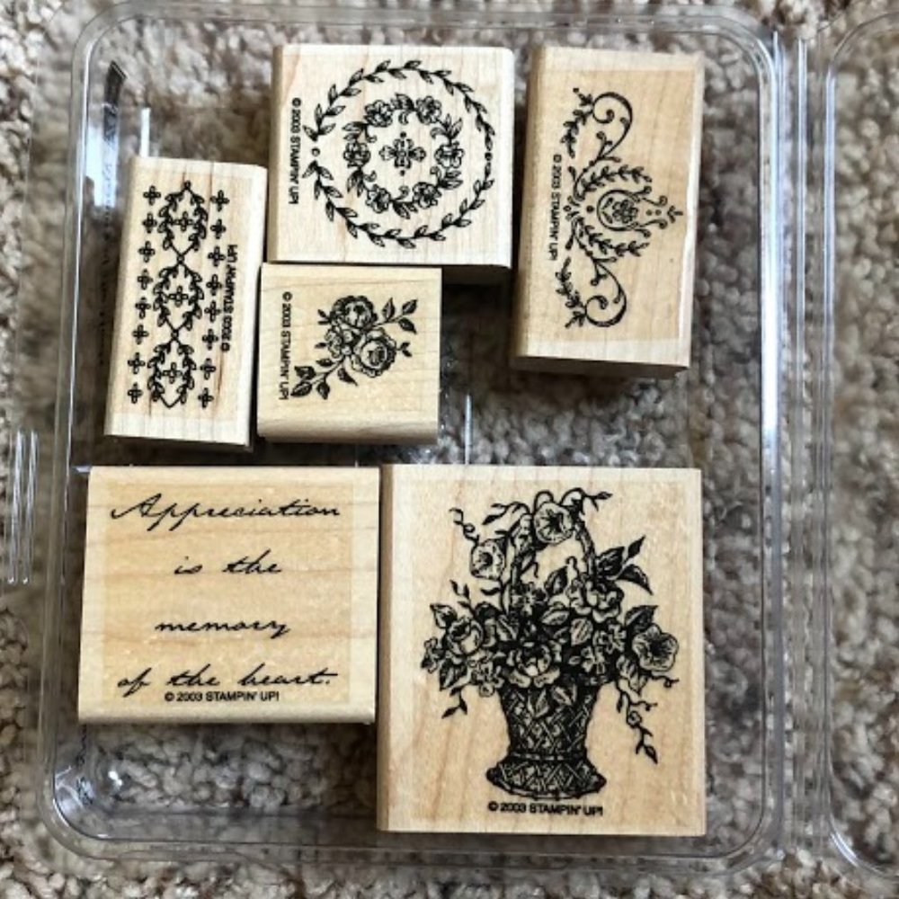 Stampin Up Memory of the Heart Stamp Set